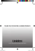 Preview for 32 page of Uniden X76 Owner'S Manual