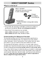 Preview for 3 page of Uniden XDECT 8005WP Series Owner'S Manual