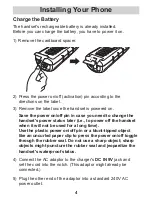 Preview for 4 page of Uniden XDECT 8005WP Series Owner'S Manual