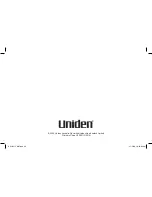 Preview for 44 page of Uniden XS1415/1415+1 Owner'S Manual