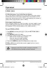 Preview for 24 page of Uniden XTRAK 50 Series Owner'S Manual