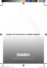 Preview for 40 page of Uniden XTRAK 50 Series Owner'S Manual