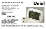 Uniel UTV-95 Instruction Manual preview