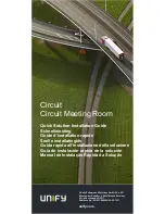 Unify Circuit Meeting Room Installation Manual preview