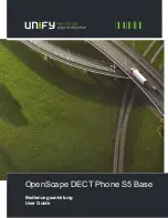 Preview for 1 page of Unify OpenScape DECT Phone S5 Base User Manual