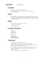 Preview for 2 page of Unigraf DisplayPort DPA-400 User Manual