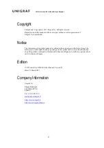 Preview for 2 page of Unigraf UCD-400 User Manual