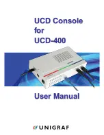 Unigraf UCD Console User Manual preview