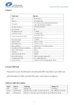 Preview for 3 page of UniGuard GT06L User Manual