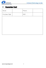 Preview for 5 page of UniGuard UM340 User Manual