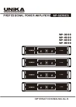 Preview for 1 page of Unika NP Series Operation Manuals