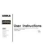 Unika PA-664 User Instructions preview