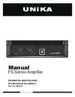 Preview for 1 page of Unika PS-5000 Manual