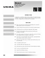 Preview for 2 page of Unika PS-5000 Manual