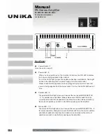 Preview for 8 page of Unika PS-5000 Manual