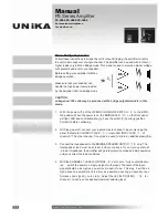 Preview for 12 page of Unika PS-5000 Manual