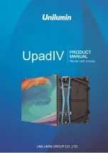 Preview for 1 page of Unilumin UpadIV2 Product Manual