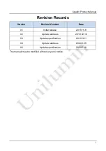 Preview for 3 page of Unilumin UpadIV2 Product Manual