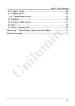 Preview for 9 page of Unilumin UpadIV2 Product Manual