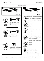 Preview for 3 page of Unilux ORIUS Manual