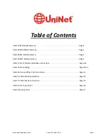 Preview for 2 page of Uninet iColor 300 series User Manual