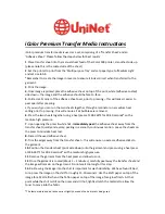 Preview for 16 page of Uninet iColor 300 series User Manual