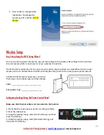 Preview for 17 page of Uninet iColor 350 User Manual