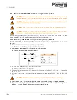 Preview for 58 page of Uninterruptible Power Supplies PowerWAVE 9000 DPA User Manual