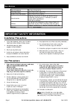 Preview for 2 page of Union 62976 Owner'S Manual & Safety Instructions