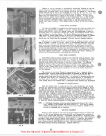 Preview for 16 page of UnionSpecial 36200 Series Instructions For Adjusting And Operating