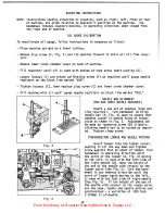 Preview for 12 page of UnionSpecial 56200 Adjusting Instructions And Illustrated Parts List