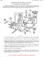 Preview for 19 page of UnionSpecial 63400 Series Instructions For Adjusting And Operating