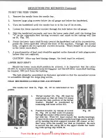 Preview for 23 page of UnionSpecial 63400 Series Instructions For Adjusting And Operating