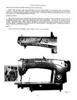 Preview for 7 page of UnionSpecial 63400A Adjusting Instructions And Illustrated Parts List