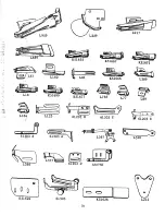 Preview for 70 page of UnionSpecial 63400A Adjusting Instructions And Illustrated Parts List