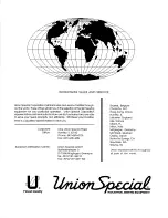 Preview for 86 page of UnionSpecial 63400A Adjusting Instructions And Illustrated Parts List