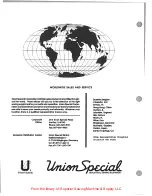 Preview for 60 page of UnionSpecial 81500B Instructions And Illustrated Parts List