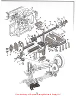 Preview for 24 page of UnionSpecial Columbia 100X List Of Parts And Instructions For Operating And Adjusting