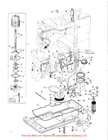 Preview for 24 page of UnionSpecial LF600 Series Adjusting Instructions And Illustrated Parts List