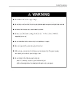 Preview for 4 page of Unipulse F340A Operation Manual