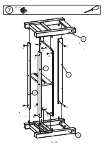 Preview for 9 page of Unique Furniture 19120600 Assembly Instruction Manual