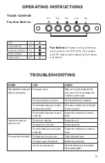 Preview for 15 page of Unique CLASSIC RETRO UGP-24CR RH B Owner'S Manual