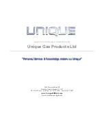 Preview for 4 page of Unique LGP 18 Owner'S Manual