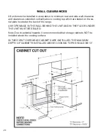 Preview for 20 page of Unique PRESTIGE UGP-20V PC1 B Installation And Owner'S Manual