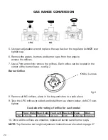 Preview for 24 page of Unique PRESTIGE UGP-20V PC1 B Installation And Owner'S Manual