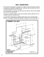 Preview for 20 page of Unique Prestige UGP-24V PC1 B Installation And Owner'S Manual