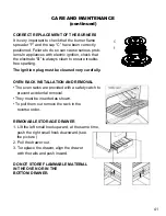 Preview for 41 page of Unique Prestige UGP-24V PC1 B Installation And Owner'S Manual