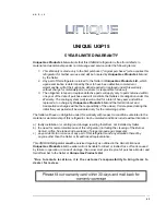 Preview for 47 page of Unique UGP 15 Installation And Owner'S Manual