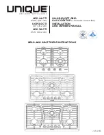 Unique UGP-24 CT1 Installation And Owner'S Manual preview