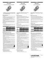 Preview for 2 page of UNIROSS MINI CHARGER Manual